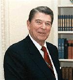 Rencontre à la Maison Blanche avec Ronald Reagan (1985)